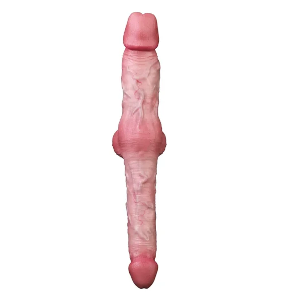 Double Header Dildo - Premium Silicone Series