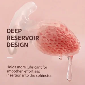 Ice Strawberry - 3-Piece Silicone Butt Plug