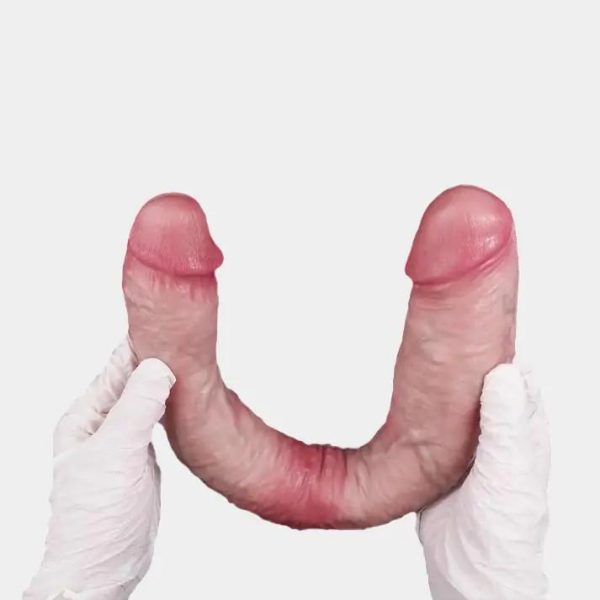 Long Double Ended Dildo - Realistic Veins
