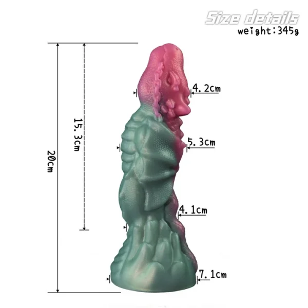Magic Drake - Liquid Silicone Dildo 8 Inches