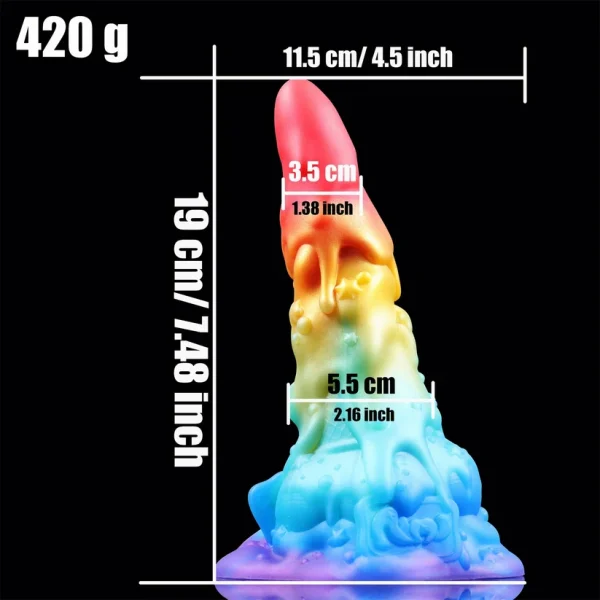 Melt Ice Cream - Flexible Dildo 7.5 Inches
