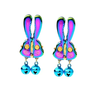 Metal Bunny - Nipple Clamps With Bells