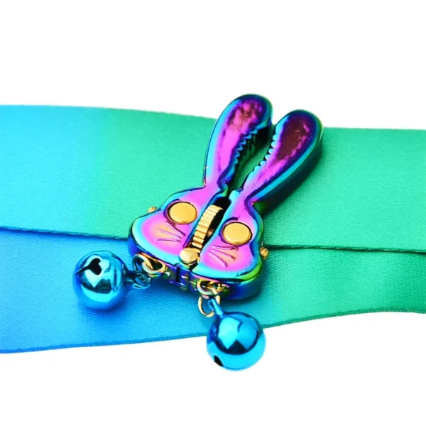 Metal Bunny - Nipple Clamps With Bells