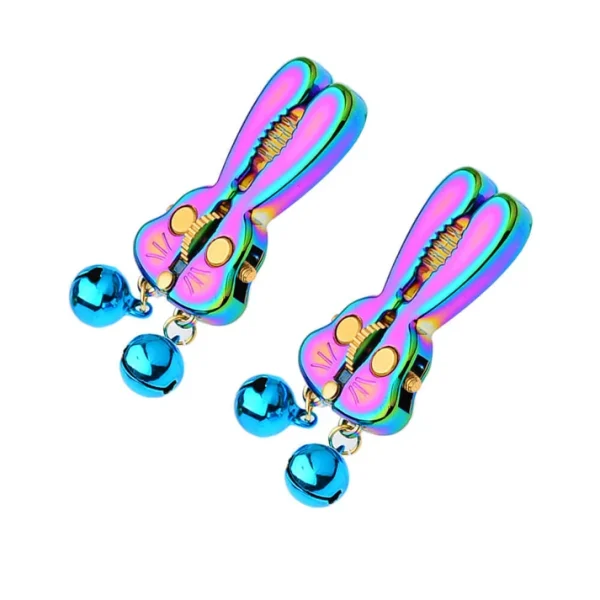 Metal Bunny - Nipple Clamps With Bells