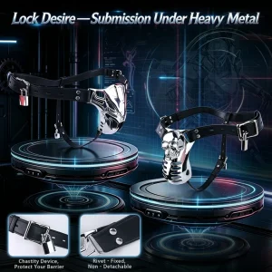 Metal Fanatic - Polished Stainless Steel Cock Cage