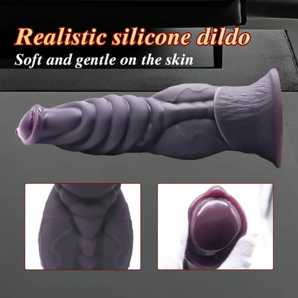 Muscle Steed - Liquid Silicone Horse Dildo 5 Sizes
