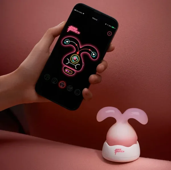 Pink Punch - Bunny App-Controlled Discreet Vibe