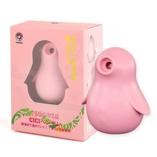 Pinky Penguin - Clitoral & Nipple Suction Toy