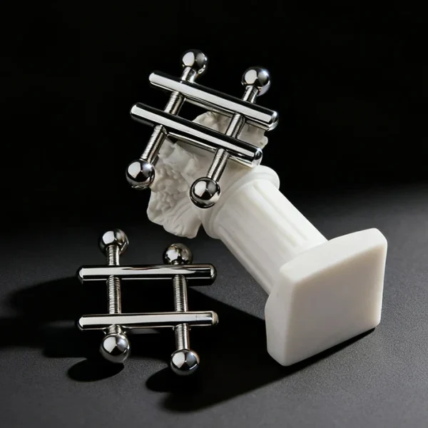 Prison Bars - Metal Nipple Clamps