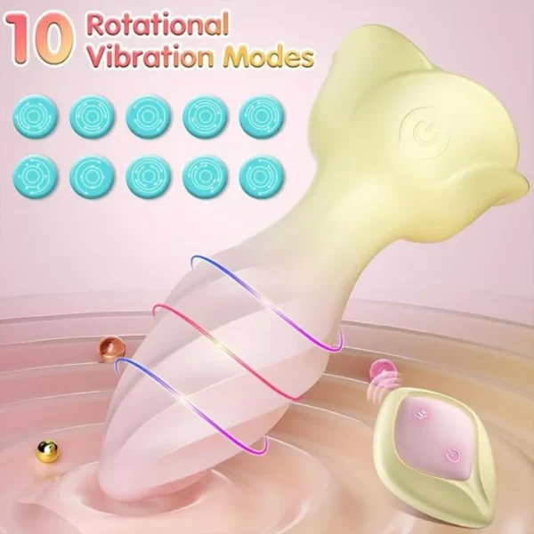 Ruby Velvet - Rotating Anal Toy