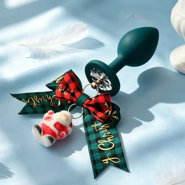 Santa Butt Plug - Jeweled Holiday Edition