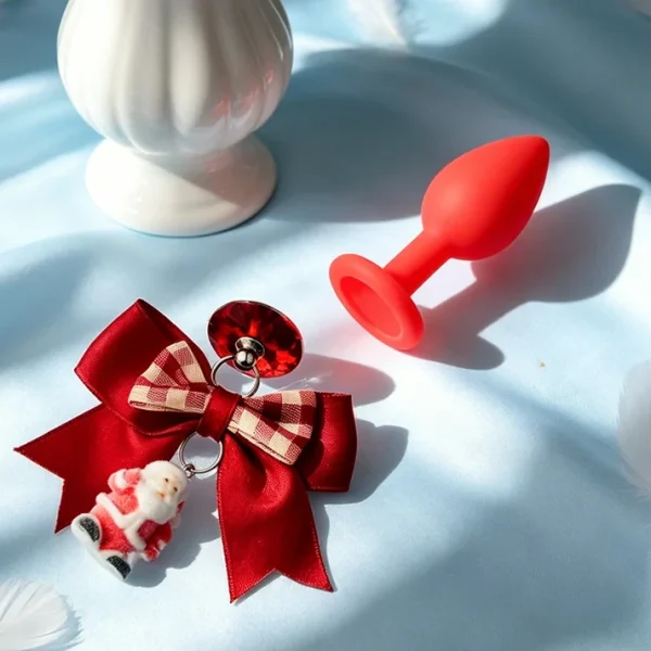 Santa Butt Plug - Jeweled Holiday Edition