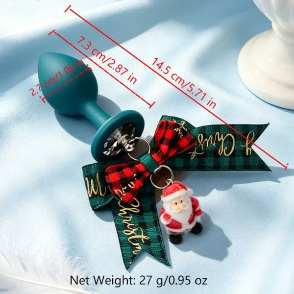 Santa Butt Plug - Jeweled Holiday Edition