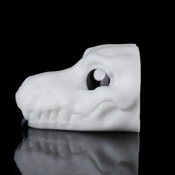 Skull Wolf - Platinum Silicone Stroker