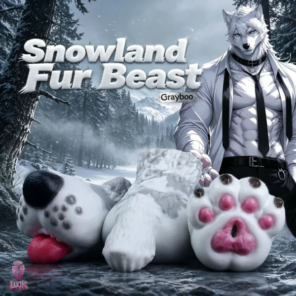 SnowPup Series - Beastkin Male Stroker