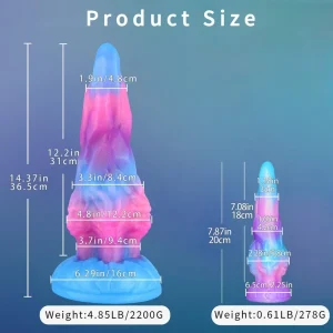 Soul Flame - Tipped Fantasy Dildo