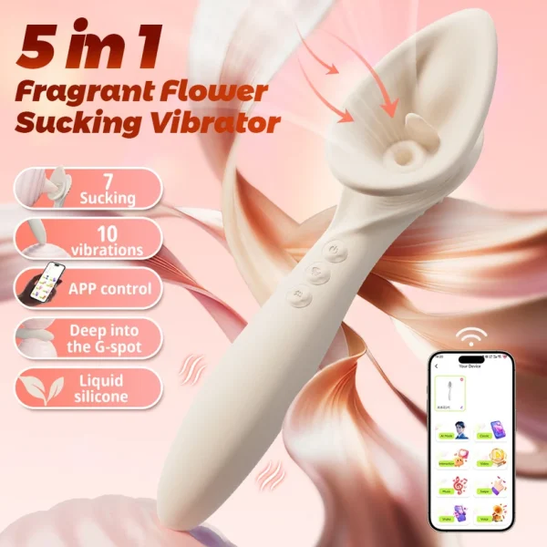 Yeain Tulip - App-Controlled Clit Sucking & Vibrator