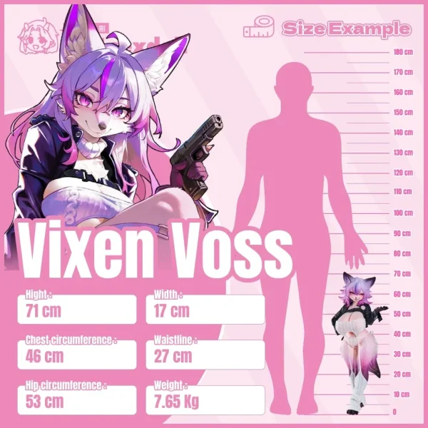 Vixen Voss - Furry Foxy Girl Love Doll
