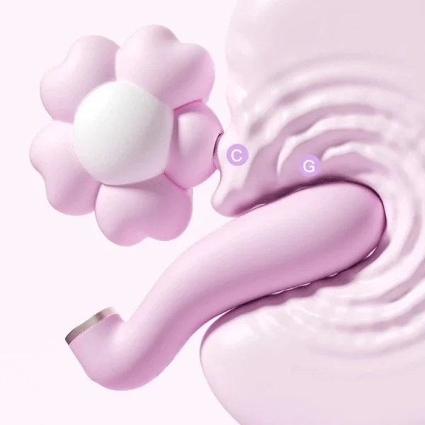 Zemalia Flower Clock - Sucking Vibrator Set