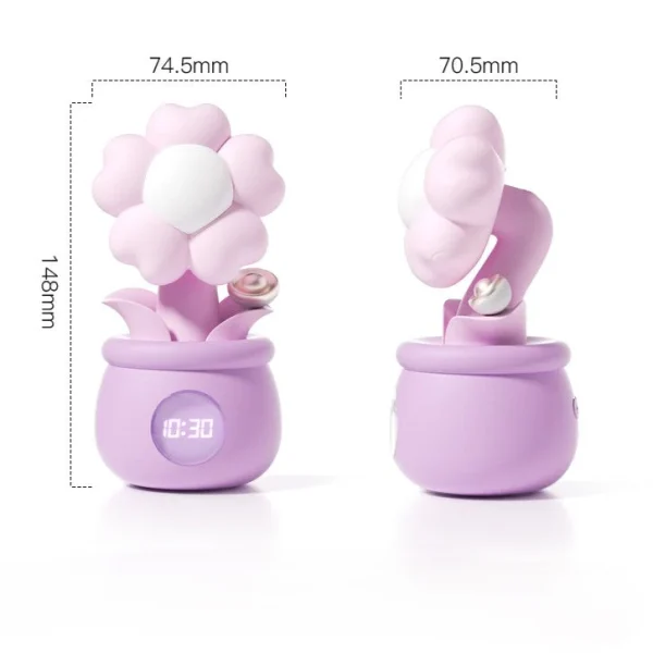 Zemalia Flower Clock - Sucking Vibrator Set