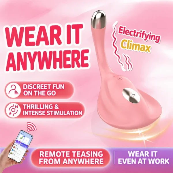 Wearable E Stim Vibrator for Discreet Play