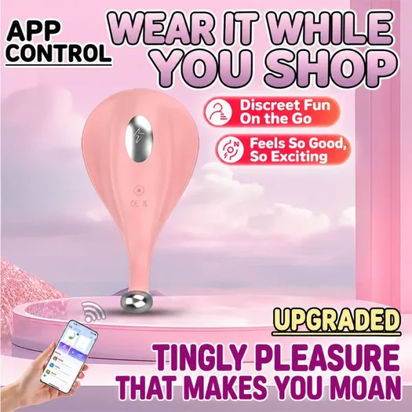 Wearable E Stim Vibrator for Discreet Play