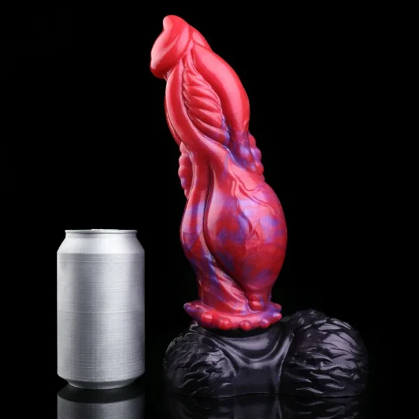 Crimson Beast Series - Knotted Design Dildo