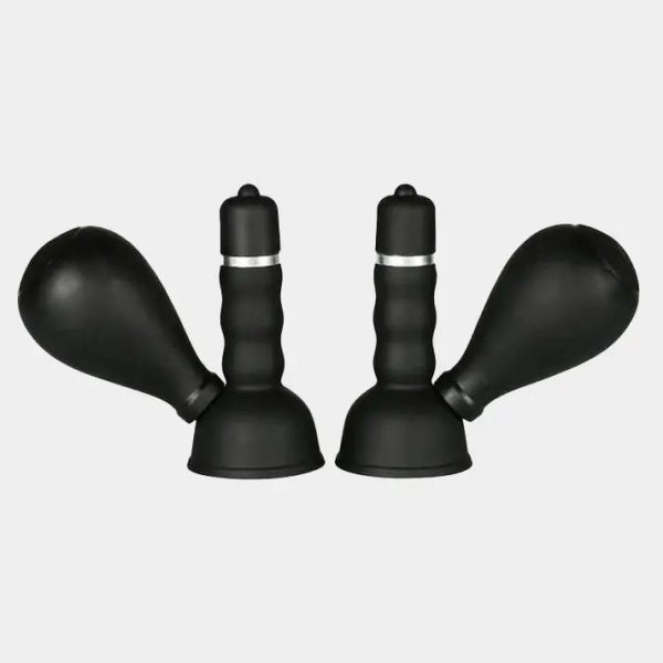 Air Pump Nipple Vibrator - Dual-Action Design