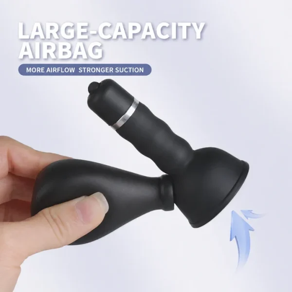 Air Pump Nipple Vibrator - Dual-Action Design