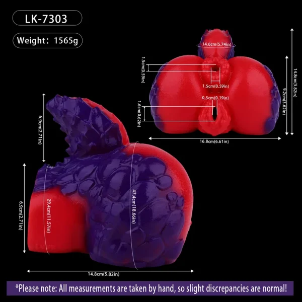 Amethyst Dragon - Dual-Channel Sex Torso