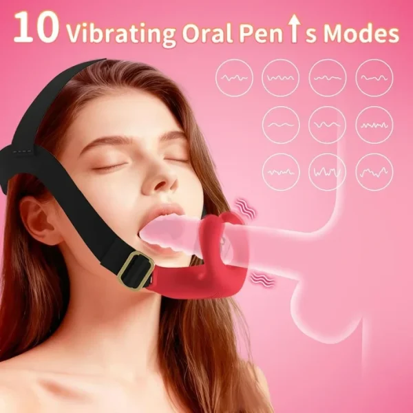 Anesidora Vibrating Gag for Blow Job