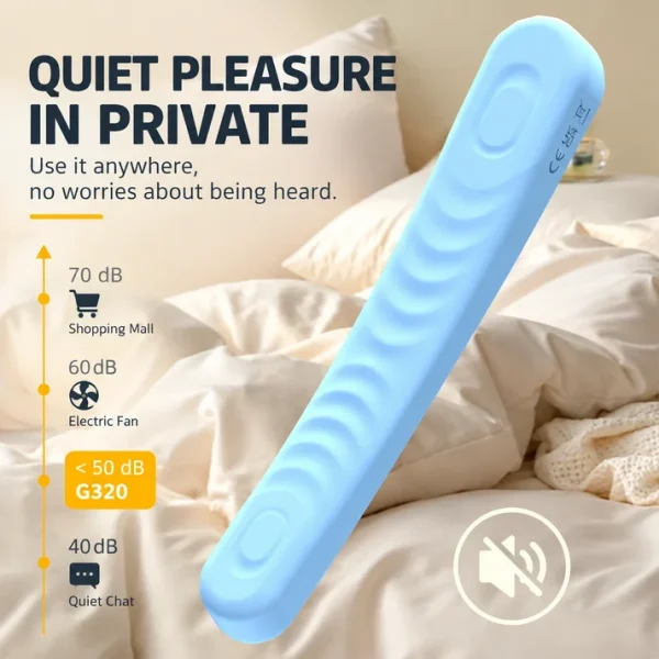 Bendable G Spot Vibrator - Body-Safe Liquid Silicone