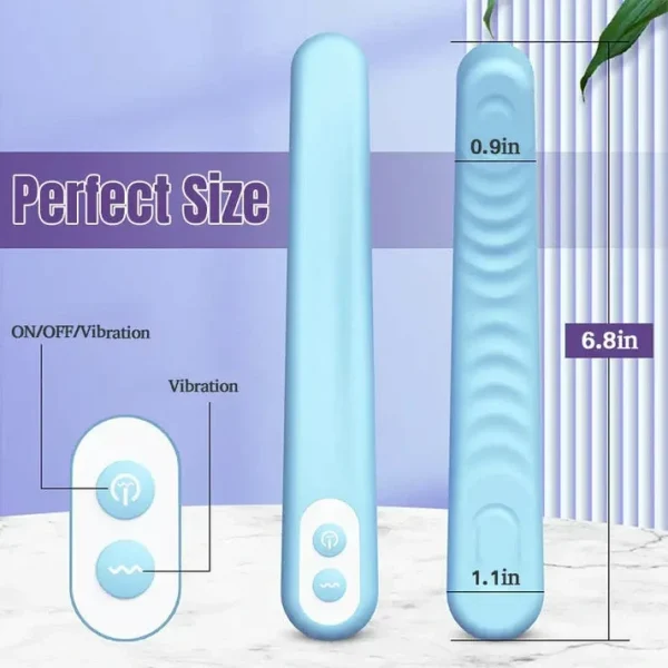 Bendable G Spot Vibrator - Body-Safe Liquid Silicone