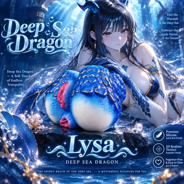 Blue Queen - Dragon Scale Sex Torso
