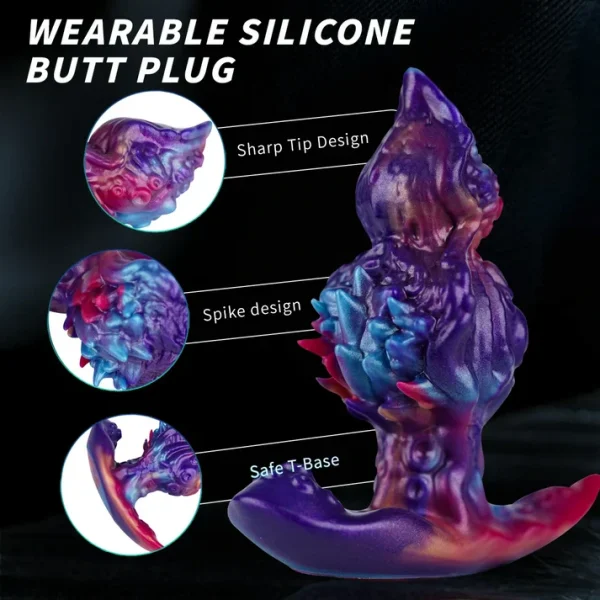 Eldritch Tie - Knot Silicone Butt Plug