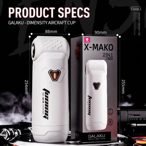 Galaku X Mako - Thrusting Masturbator With App
