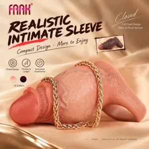 Girthy Realistic Penis Sleeve (7)