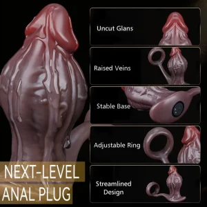 Lifelike Glans - Prostate Vibrator With Cock Ring