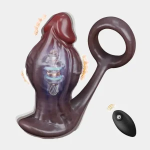 Lifelike Glans - Prostate Vibrator With Cock Ring