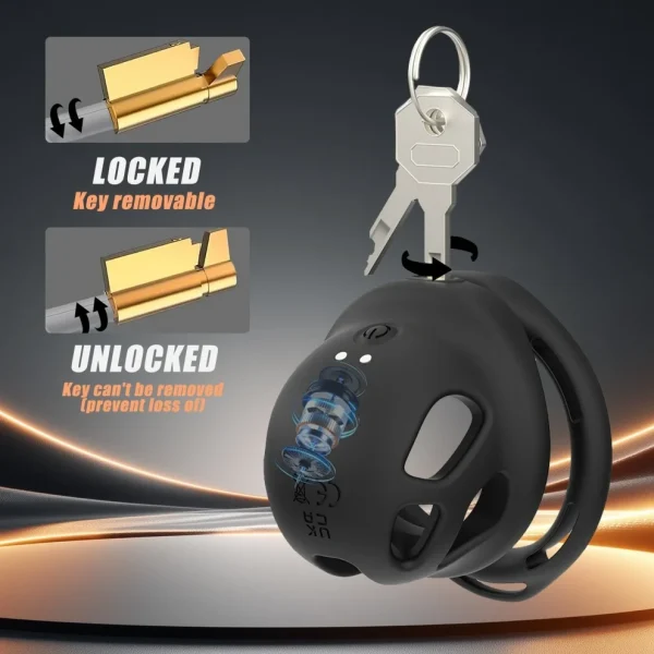 Lock Vibe - Silicone Vibrating Cock Cage for Beginner