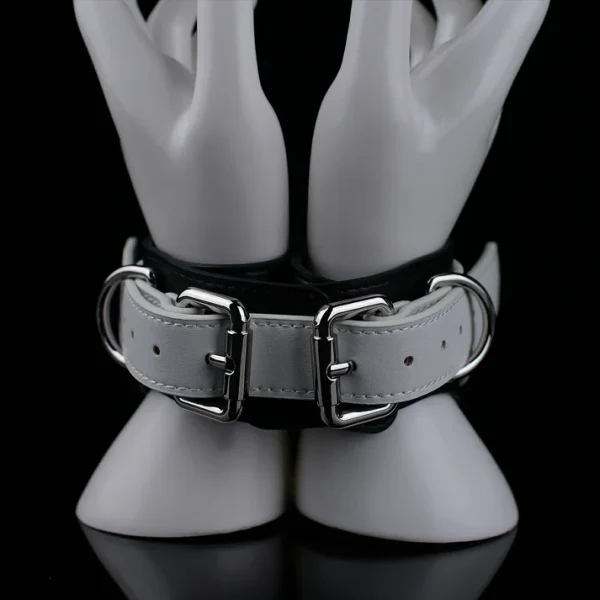 Maid Outfit Leather Bondage Kit for Sensory Play