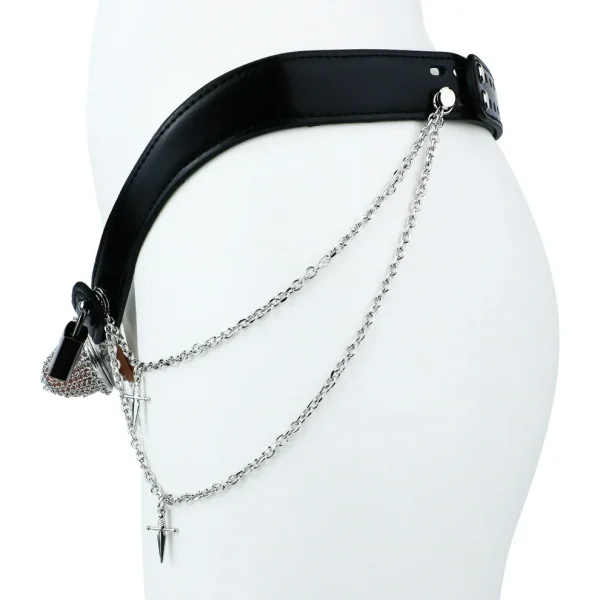 Mail Armor - Medieval Theme Metal Chastity Cage
