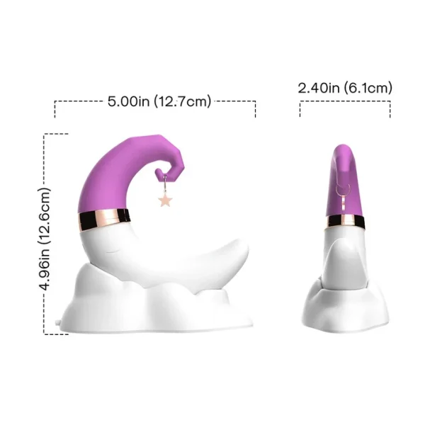 Moon Vibrator - Whisper-Quiet Discreet Vibrator