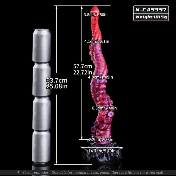 The Bloody Deep Series - Long Tentacle Monster Dildo