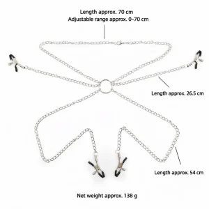 Nipple Clamps With Clit Clips