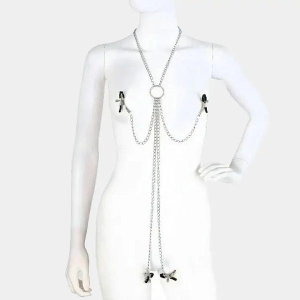 Nipple Clamps With Clit Clips
