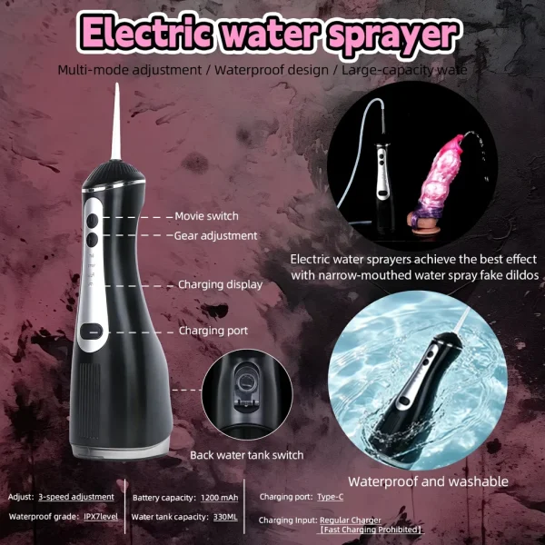 Phantom Aqua Series - Monster Auto Squirting Cock Sleeve