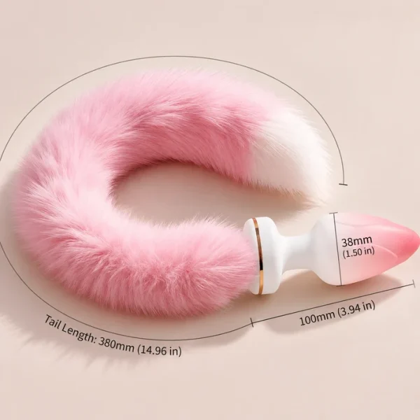 Pinky Fox - Vibrating Tail Butt Plug with App