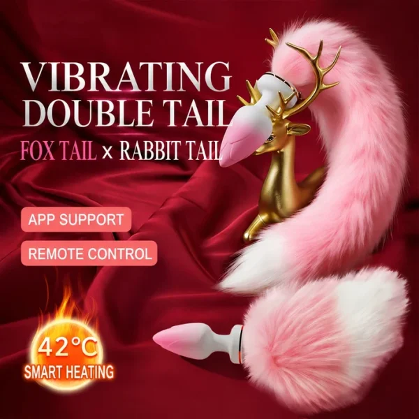 Pinky Fox - Vibrating Tail Butt Plug with App