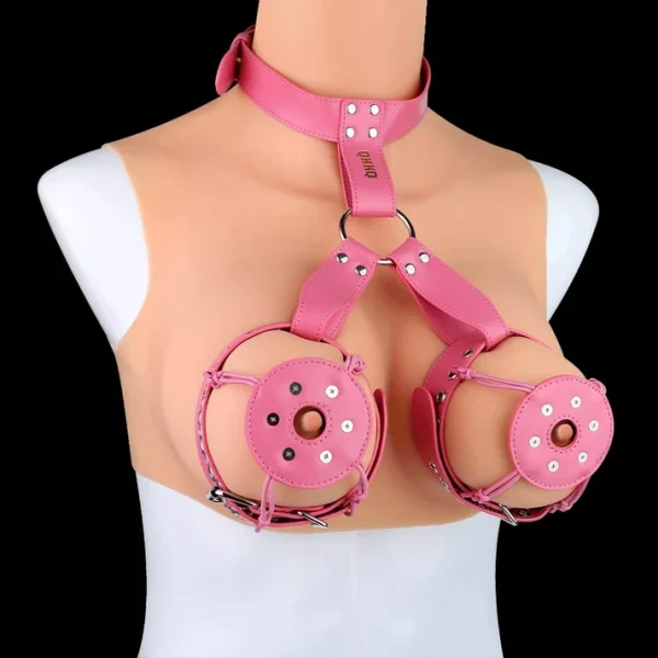 Psyche Goddess  - Riveted Breast Harness